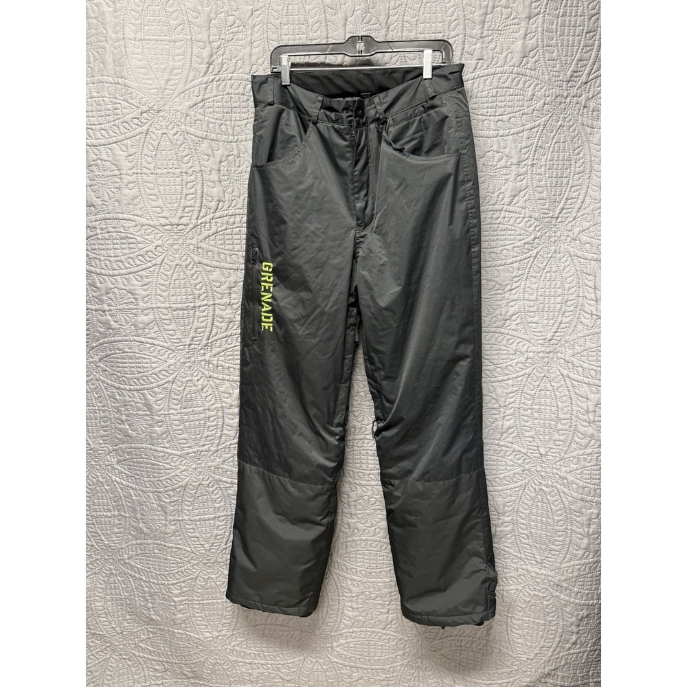 Grenade Snowboard Ski Cargo Pants Black - Men's Size S‎